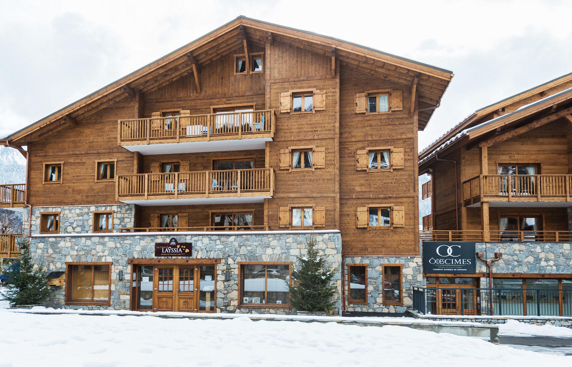 Cgh Residence Boutique Les Chalets De Layssia Samoëns Eksteriør billede
